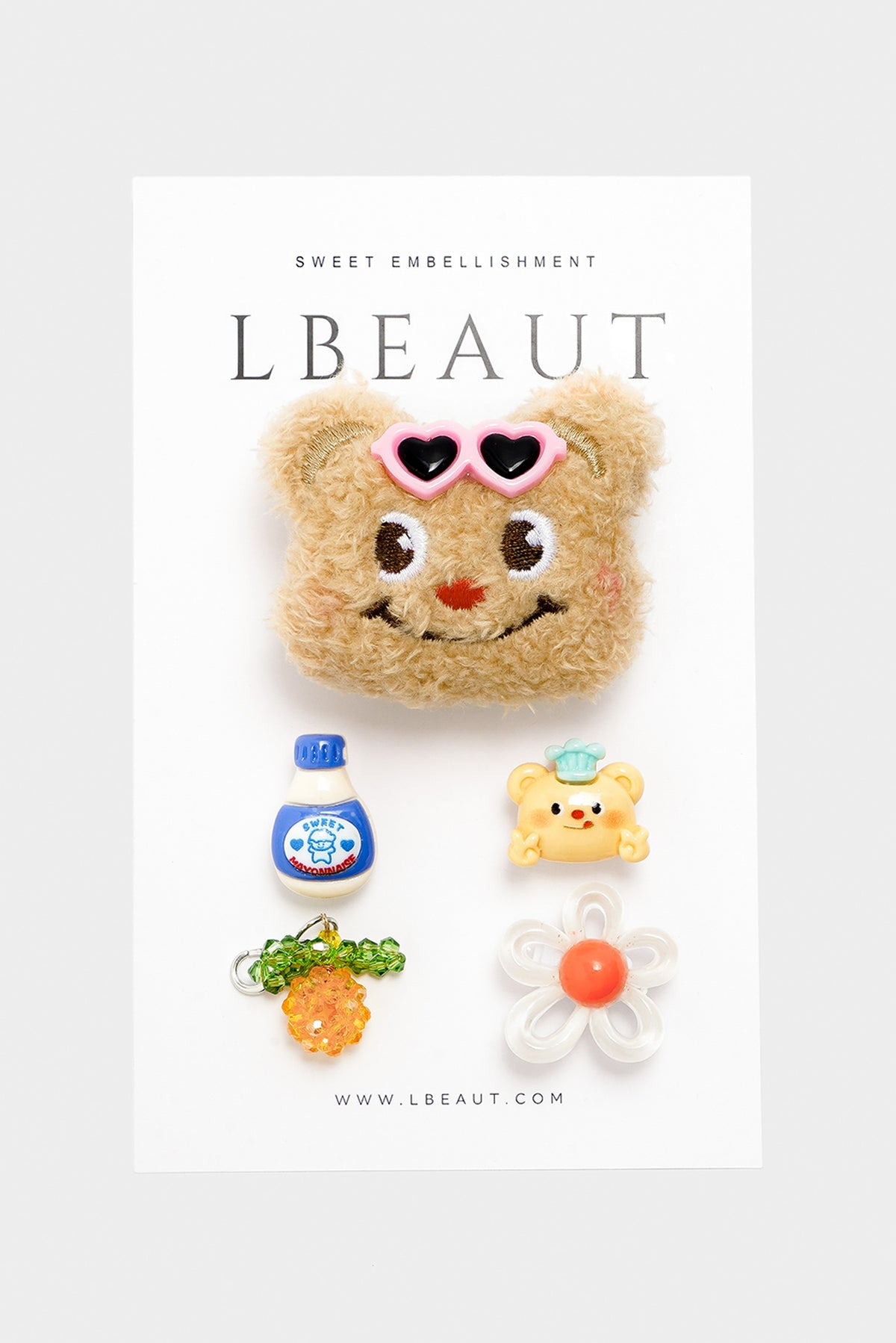 Sweet Bear Embellishment Pin Pack ACCS-BEAR-002