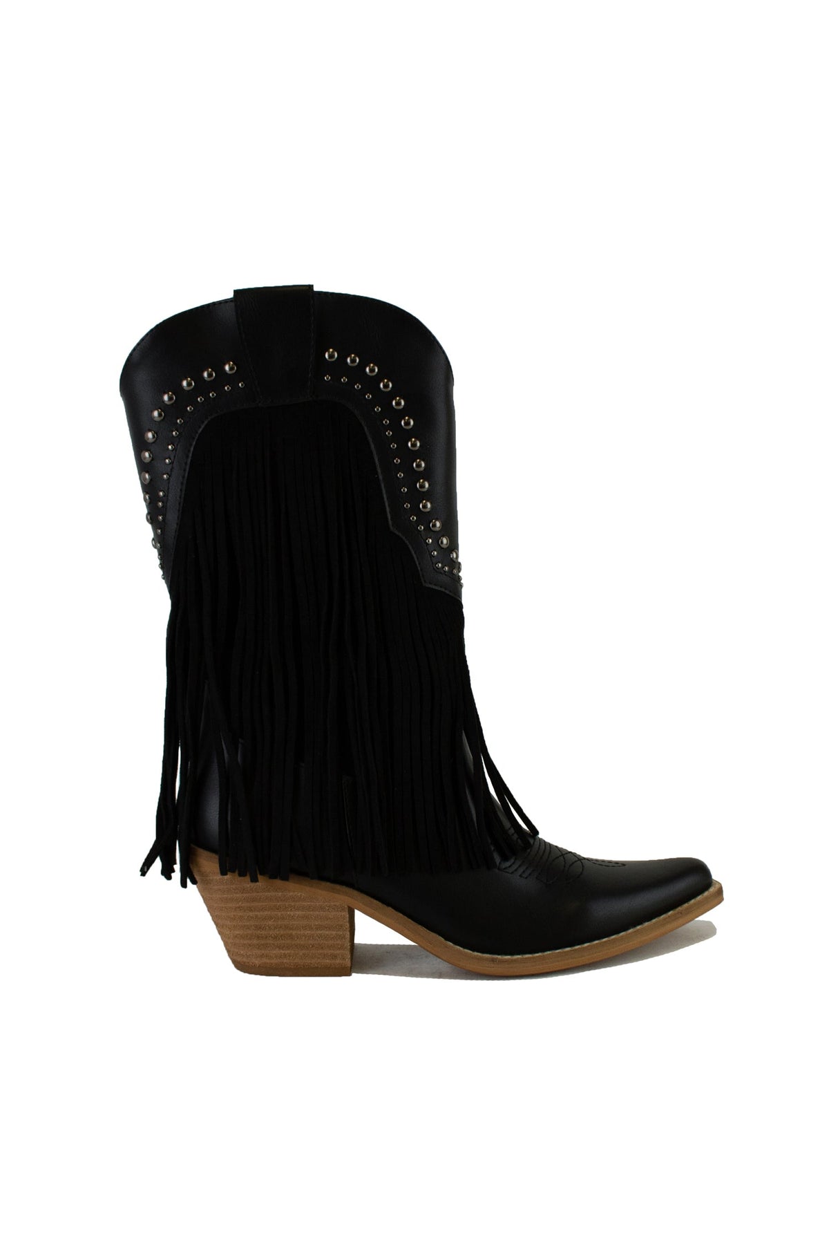 Fringe Western Boots ADELA-38