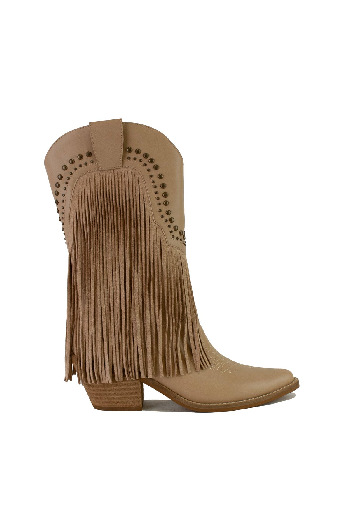 Fringe Western Boots ADELA-38