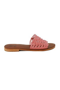 Woven Strap Slide Sandals ADELINE-02