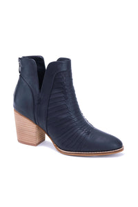 Woven Detail Ankle Booties ALINA-16