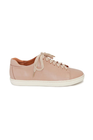 Chic AUSTIN-06 Classic Low-Top Sneakers by Beast Fashion in a soft blush color, featuring a comfortable faux leather design. A versatile option for any casual outfit. Sale Shoes, Sneakers.