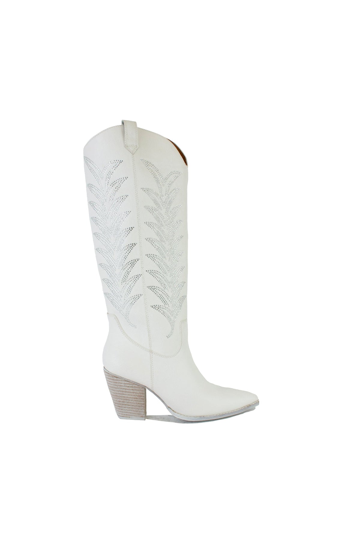 Western Knee-High Embellished Boots AUTUMN-18-PU-R1