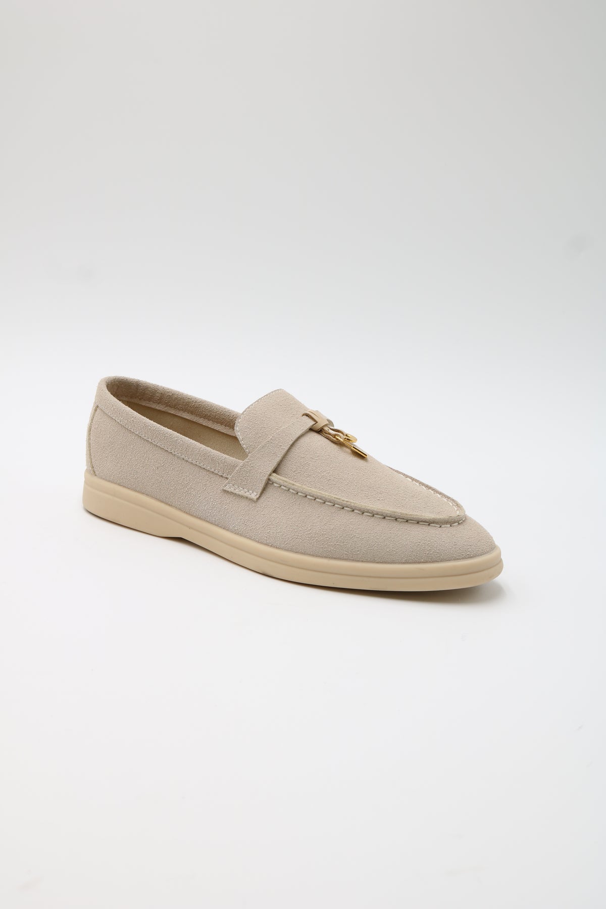 Gold-Accent Loafers CHARLIE-01