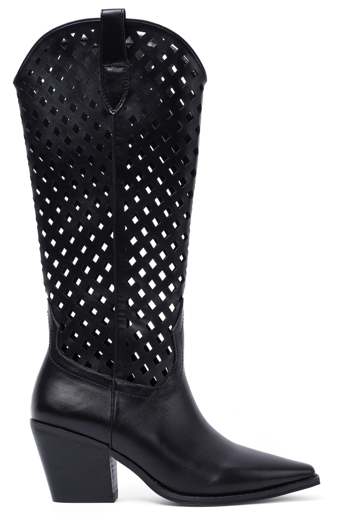 Cut-Out Western Boots DEANA-02