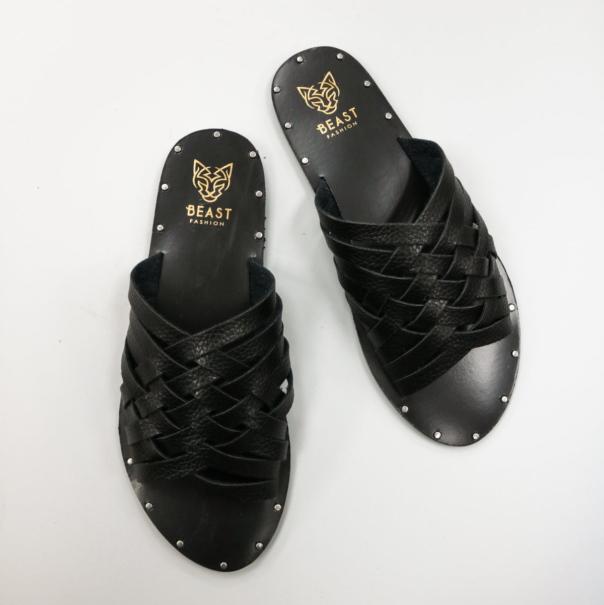 Braided Slide Sandals ELI-01