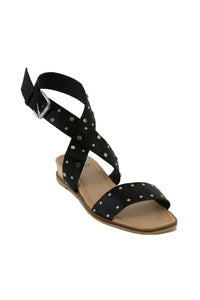 Studded Cross-Strap Sandals HARPER-09