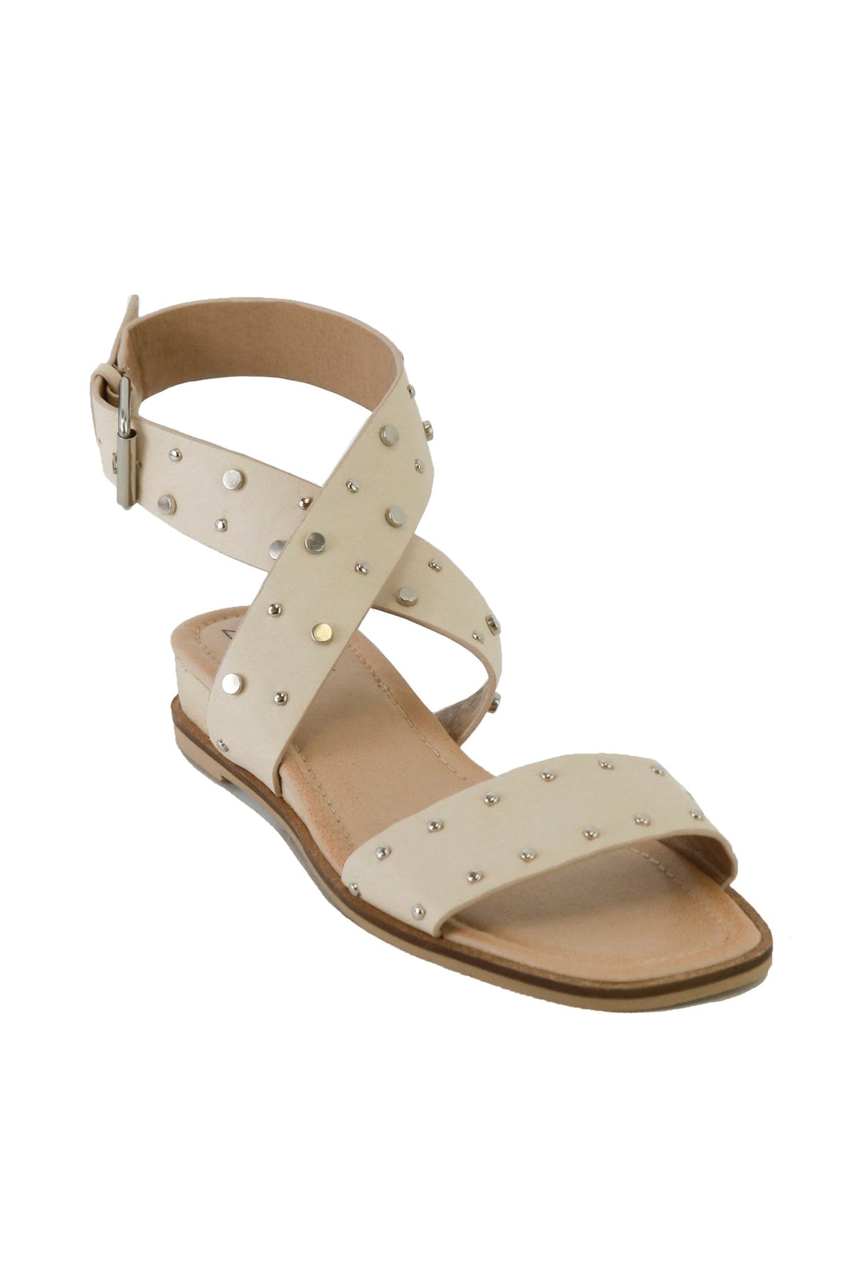 Studded Cross-Strap Sandals HARPER-09