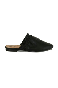 Ruffled Slip-On Flats JANESSA-07