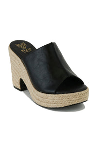 Espadrille Wedge Mule JENSEN-02-PU