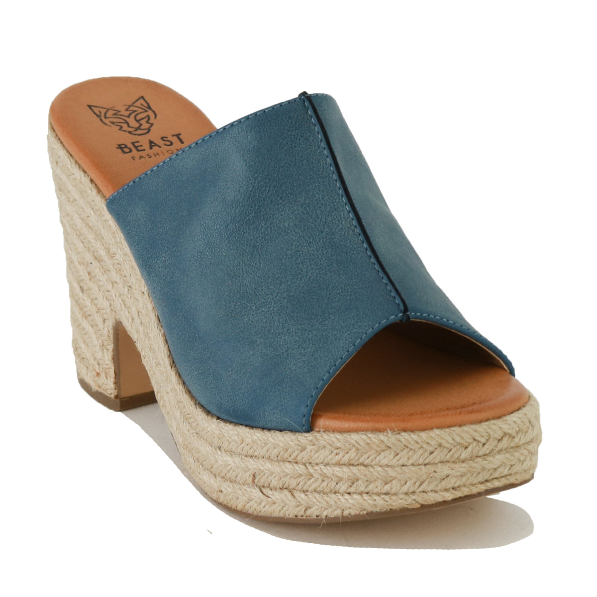 Espadrille Wedge Mule JENSEN-02-PU