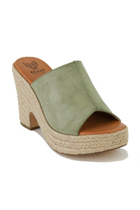Espadrille Wedge Mule JENSEN-02-PU