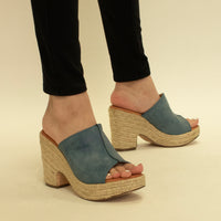 Espadrille Wedge Mule JENSEN-02-PU