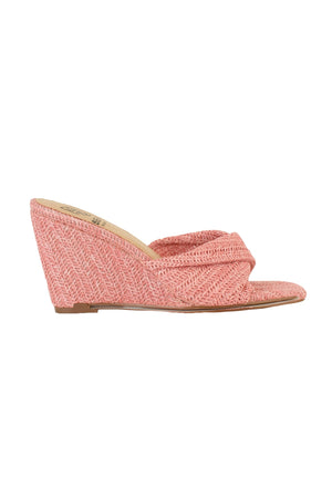 Woven Wedge Slide JOVIE-01