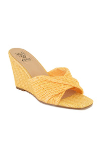 Woven Wedge Slide JOVIE-01