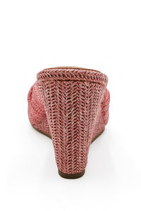 Woven Wedge Slide JOVIE-01
