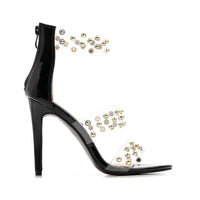 Studded Clear Heel KANDICE-01
