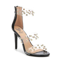 Studded Clear Heel KANDICE-01