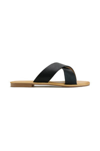 Minimalist Cross-Strap Sandals KAYLEE-01