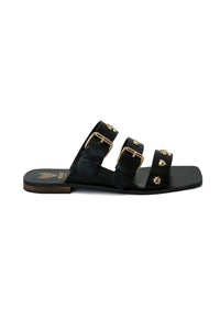Studded Flat Sandals LANA-02