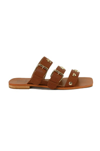 Studded Flat Sandals LANA-02
