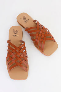 Strappy Flat Sandals LANA-03
