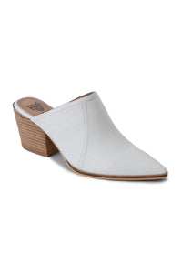 Stacked Heel Mules LEO-21