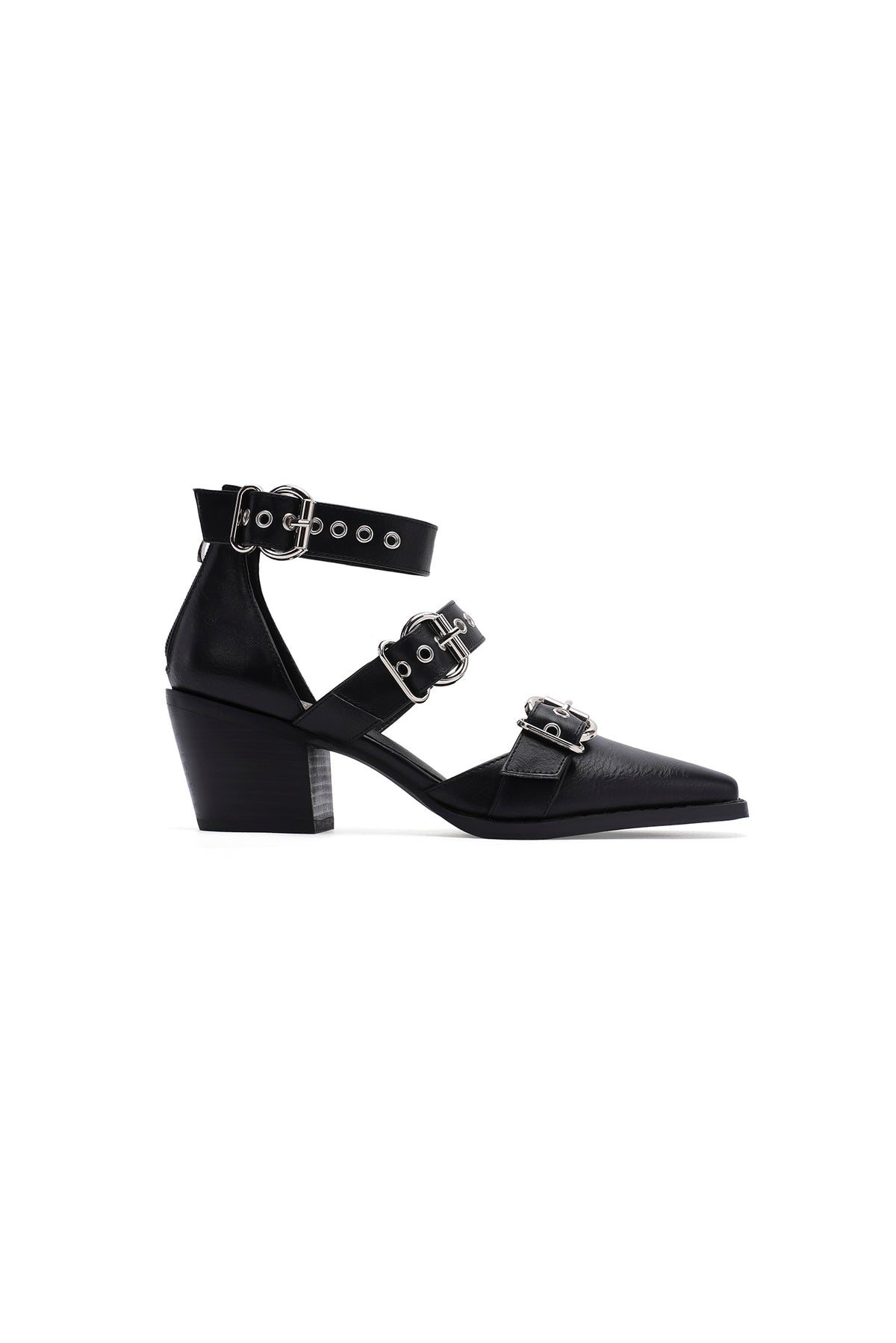 Buckled Heeled Shoes TESSA-02