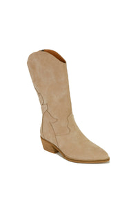 Western Suede Boot TINA-02