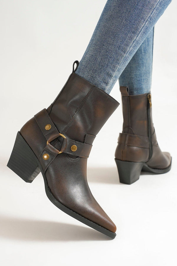 VACA-06 Women's Western Cowboy Boots