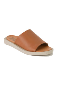 VICENTE-05 Slip-On Platform Sandals by Beast Fashion in white, perfect for summer vacations. Enjoy casual outings in these stylish and comfortable slip-on platform sandals, a must-have for your flat sandals collection.
