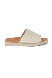 VICENTE-05 Slip-On Platform Sandals by Beast Fashion in tan. A stylish and comfortable option for summer wear, these slip-on platform sandals are ideal for casual days and vacation breaks. Enhance your footwear collection with these flat sandals.