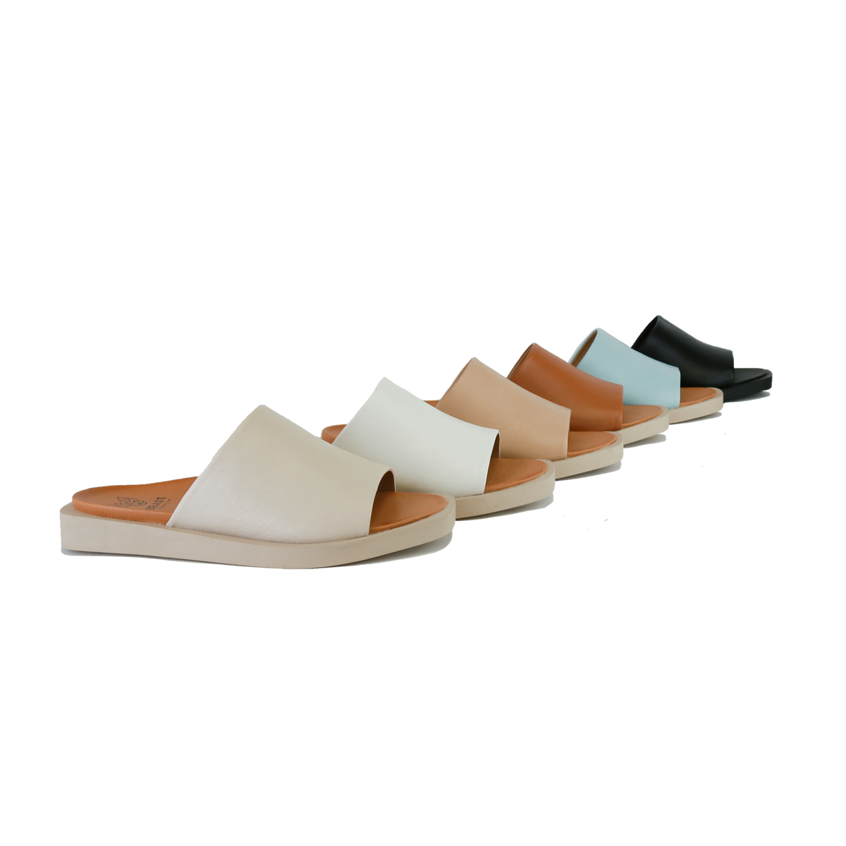 VICENTE-05 Slip-On Platform Sandals by Beast Fashion being worn stylishly, highlighting the comfort and chic design. Perfect for summer outings or vacations, these slip-on platform sandals are a fantastic addition to your casual footwear.