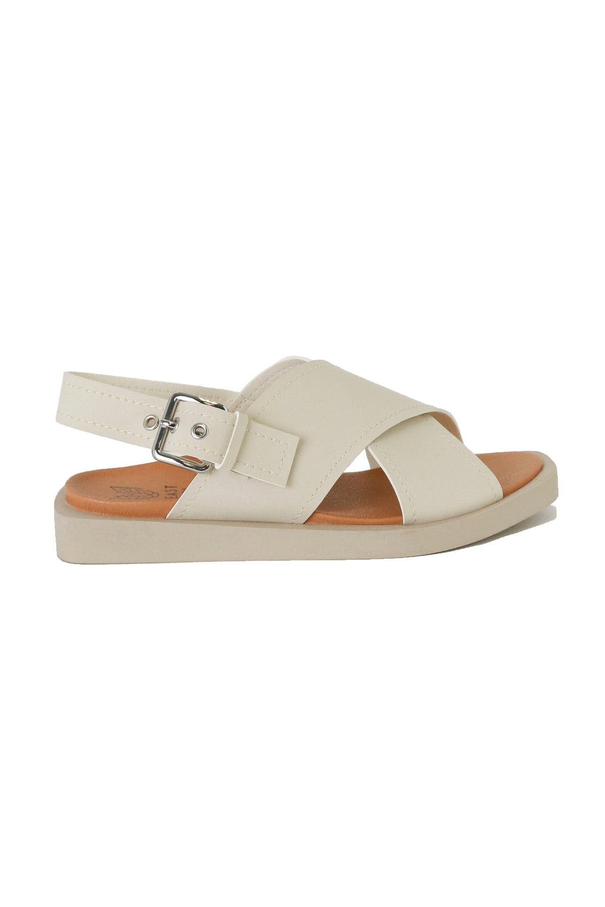 VICENTE-07 Cross-Strap Slingback Sandals