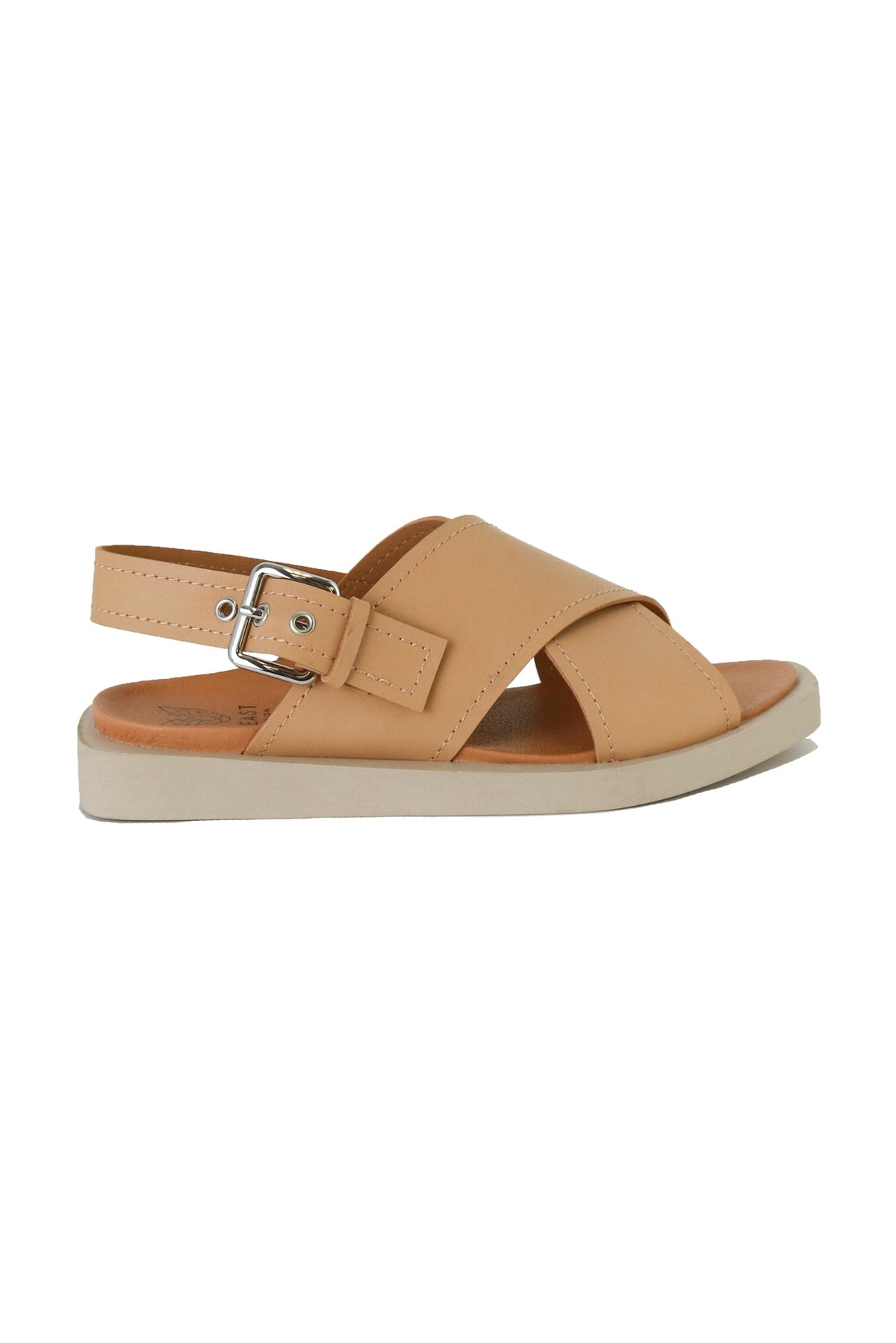 VICENTE-07 Cross-Strap Slingback Sandals